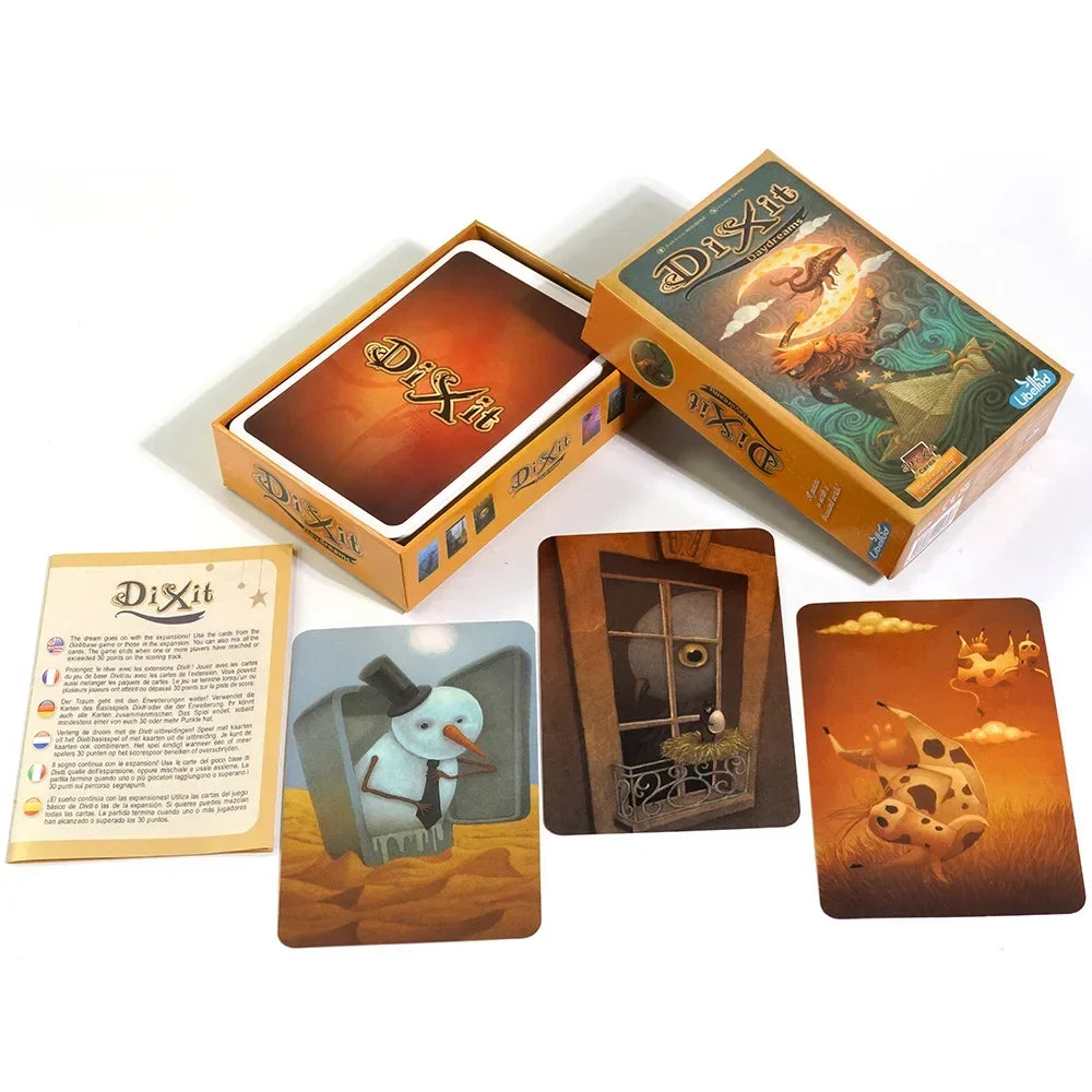 Board Game Dixit English Edition Expansion Strategic Family