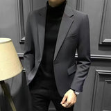 Men's Suits Summer Red Blazer Double Breasted Men