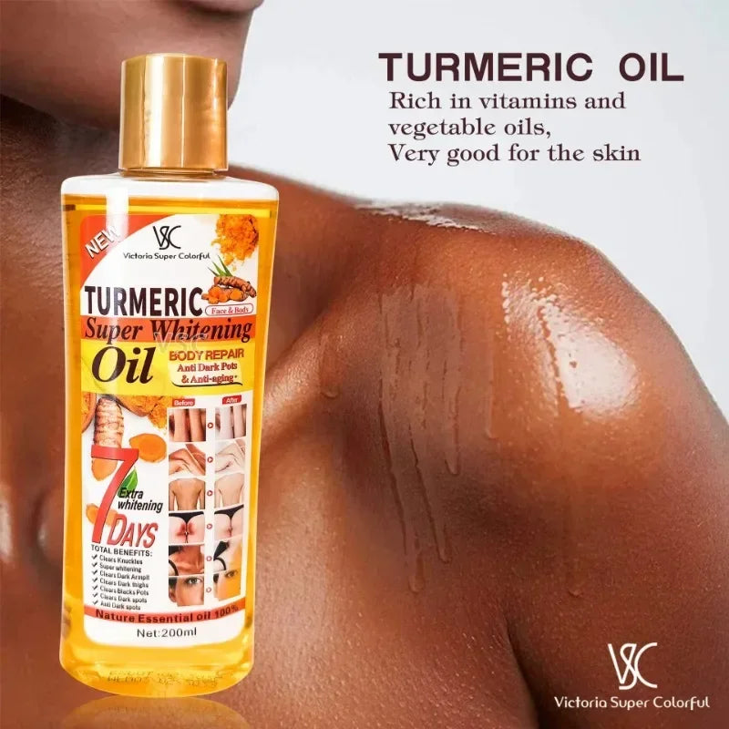 Turmeric Essential Oil with For Skin Massage, Body