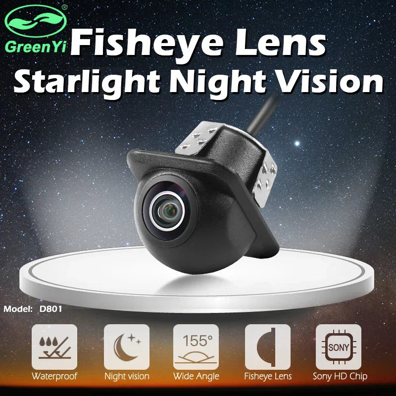 GreenYi Vehicle Rear Front Side View Camera Fish