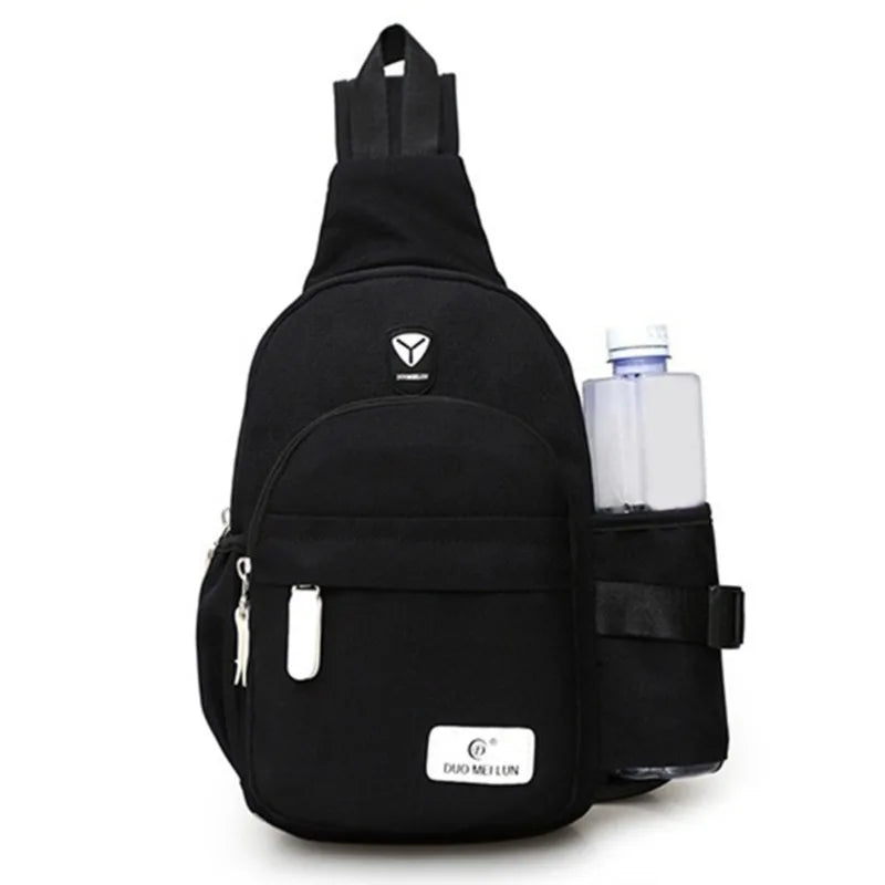 Men Women Polyester Shoulder Bags Outdoor Nylon Fanny