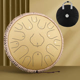 Hluru 15 Notes Glucophone Steel Tongue Drum 13