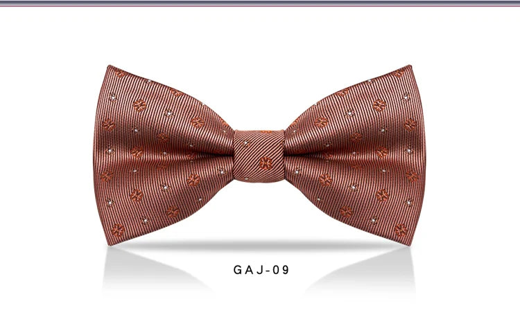 VEEKTIE Brand Pretied Bowties For Men Polka Dots