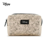 Disney Original Mickey Women's Cosmetic Bag Large-capacity Portable Combination 7-Piece Travel Cosmetic Bag Cartoon Storage Bag