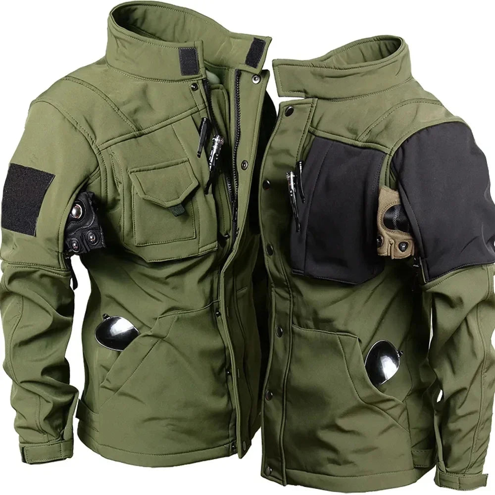 Windproof Waterproof Biker Suit Men Tactical Jacket Pants