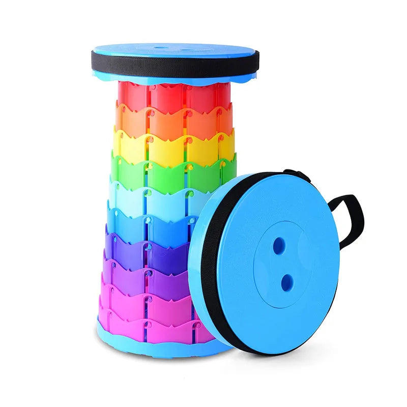 Portable Retractable Stool Outdoor Furniture Travel Chairs Stool