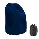New Pattern Inflatable Travel Pillow Portable Chin Support