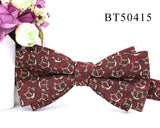 New Suits Bowtie For Groom Fashion Striped Bow