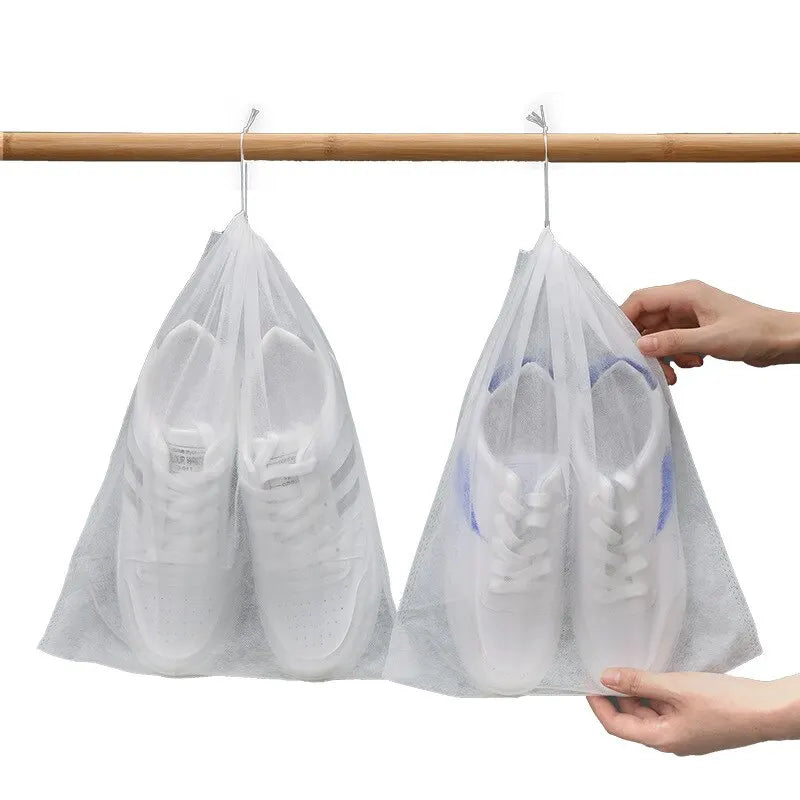 10pcs20pcs Shoes Storage Bag Closet Organizer Non Woven