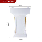 Simple Modern Class Furniture Church Lectern Speech Table