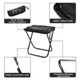 Widesea Camping Stool Outdoor Foldable Chair Fishing Lightweight