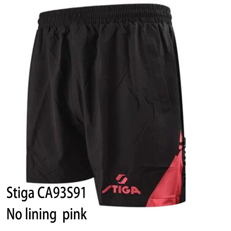 Original table tennis shorts for stiga table tennis