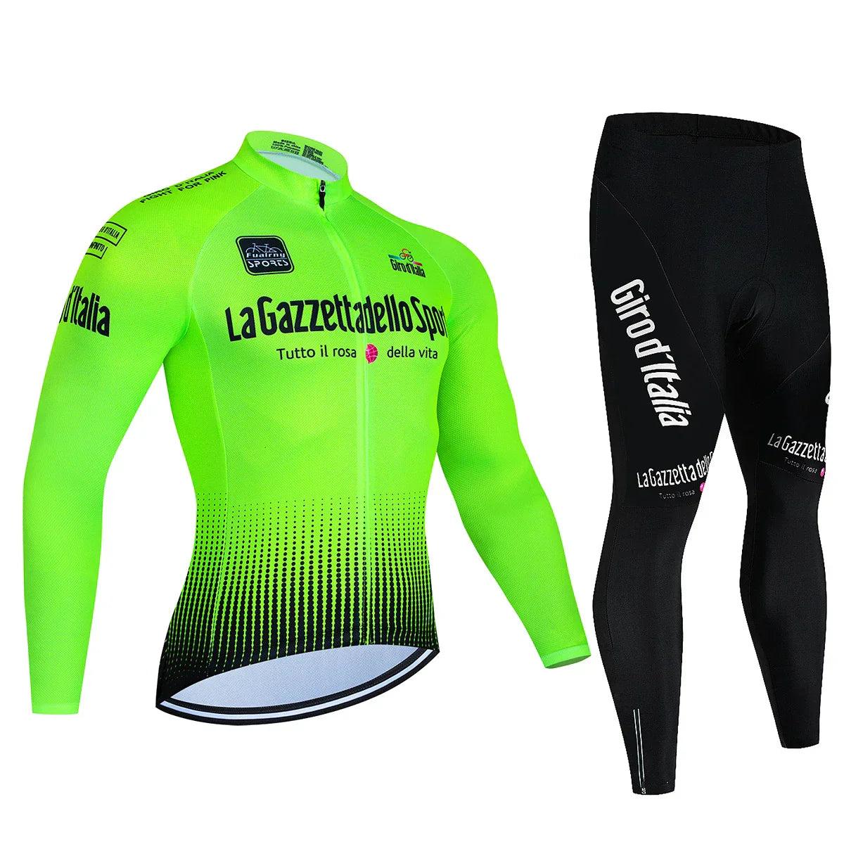 Tour De Italy D'ITALIA Cycling Jersey Set Premium