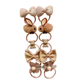 10Pcs Baby Hair Bands for Girls Cute Cartoon