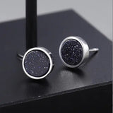 2022 New Simple Zircon Stud Earrings Single Trend