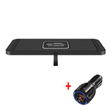 30W Wireless Charger Car Silicone Pad Stand for