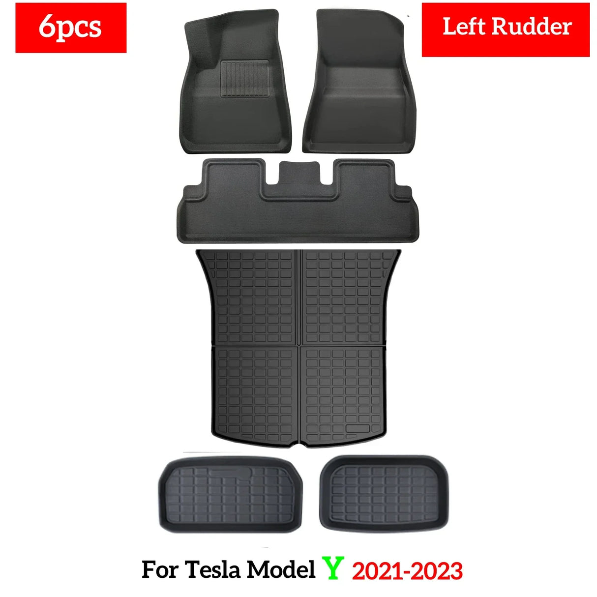 Fits Tesla Model 3 Model Y Floor Mat