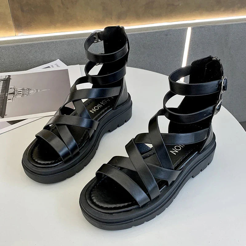 2022 Women’s Open Toe Flatform Wedges – Summer Beach Sandals
