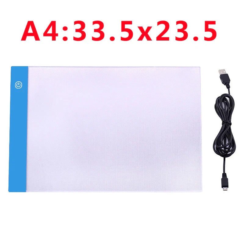 A2/A3/A4/A5 Ultra-Thin Portable LED Light Box Tracer USB