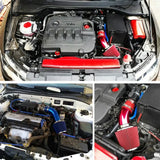 Universal 76mm Car Racing Cold Air Intake System