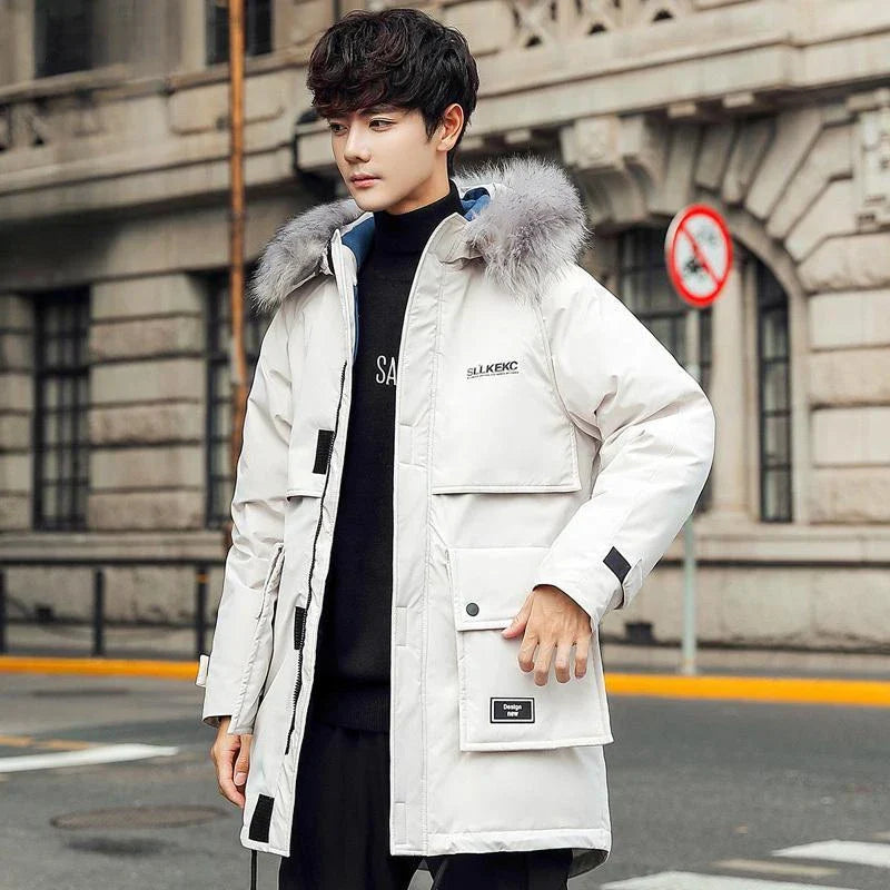 Winter New Men Fashion Down Down Cotton-Padded Jacket