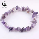 Stretch Natural 5-8mm Chips Bead Bracelet Healing Crystal