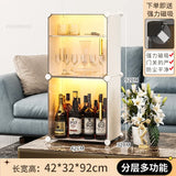 Living Room Wine Small Display Cabinet Light Luxury