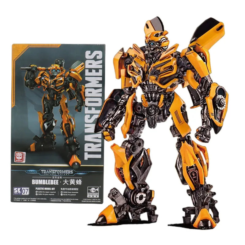 Transformer Toy Bumblebee Action Figure Mecha Assembled Glue-Free
