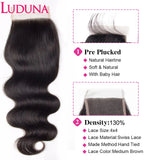 Ludana Body Wave Bundles With Closure Brazilian Bundles