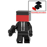 Skibidi Toilet Mini Building Block Anime Action Figure