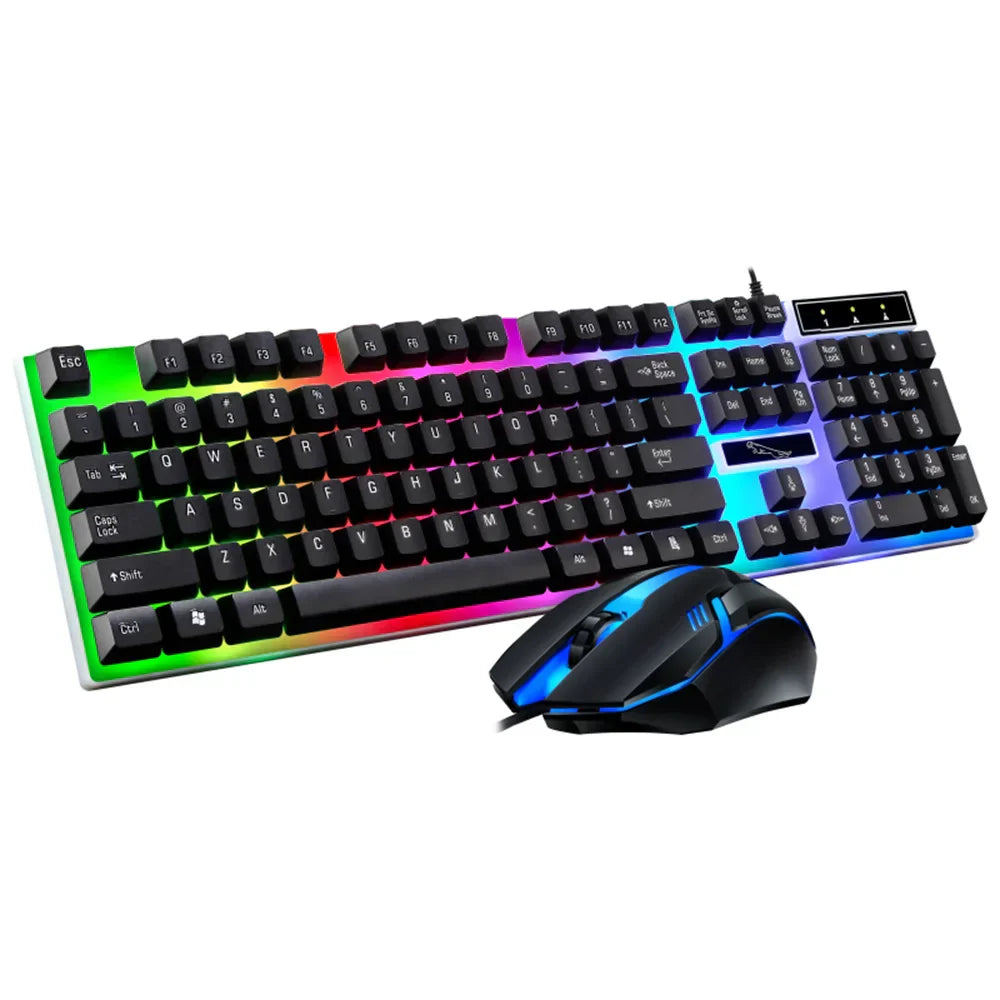 RYRA Keyboard Mouse Set G21B-RGB-BA Mechanical Gaming Keyboard