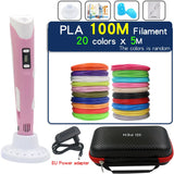 Creative 3D Printing Pen for Kids - LCD