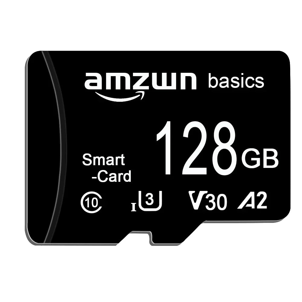 White Mini SD Card 64GB 32GB Flash Memory