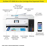 EcoTank ET-15000 Wireless Color All-in-One Supertank Printer