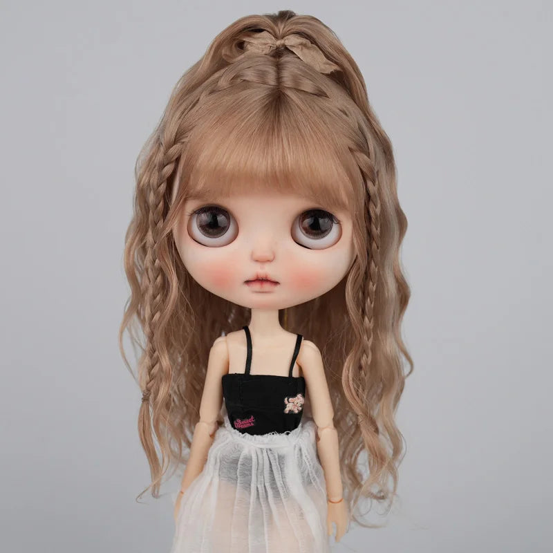 BJD Wig Big Head Dot Blyth Wig Soft