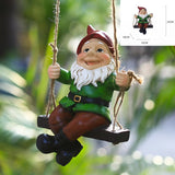 Creative Cute Frogs Cat Dog Resin Lying Santa
