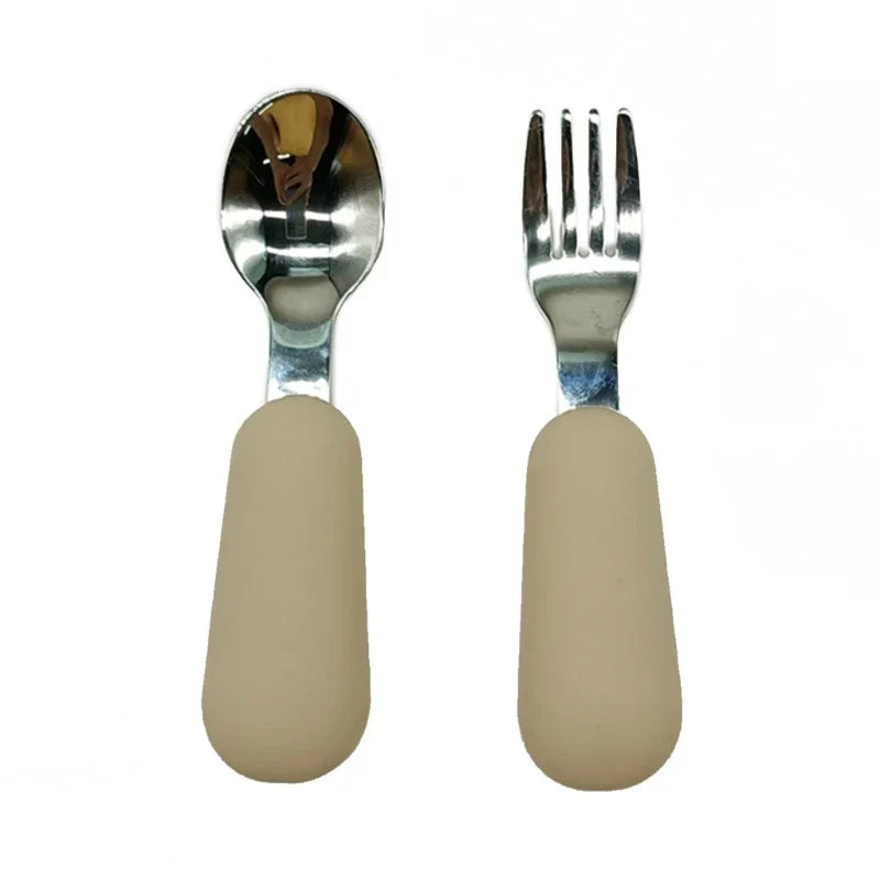 Baby Gadgets Tableware Set Children Utensil Stainless Steel