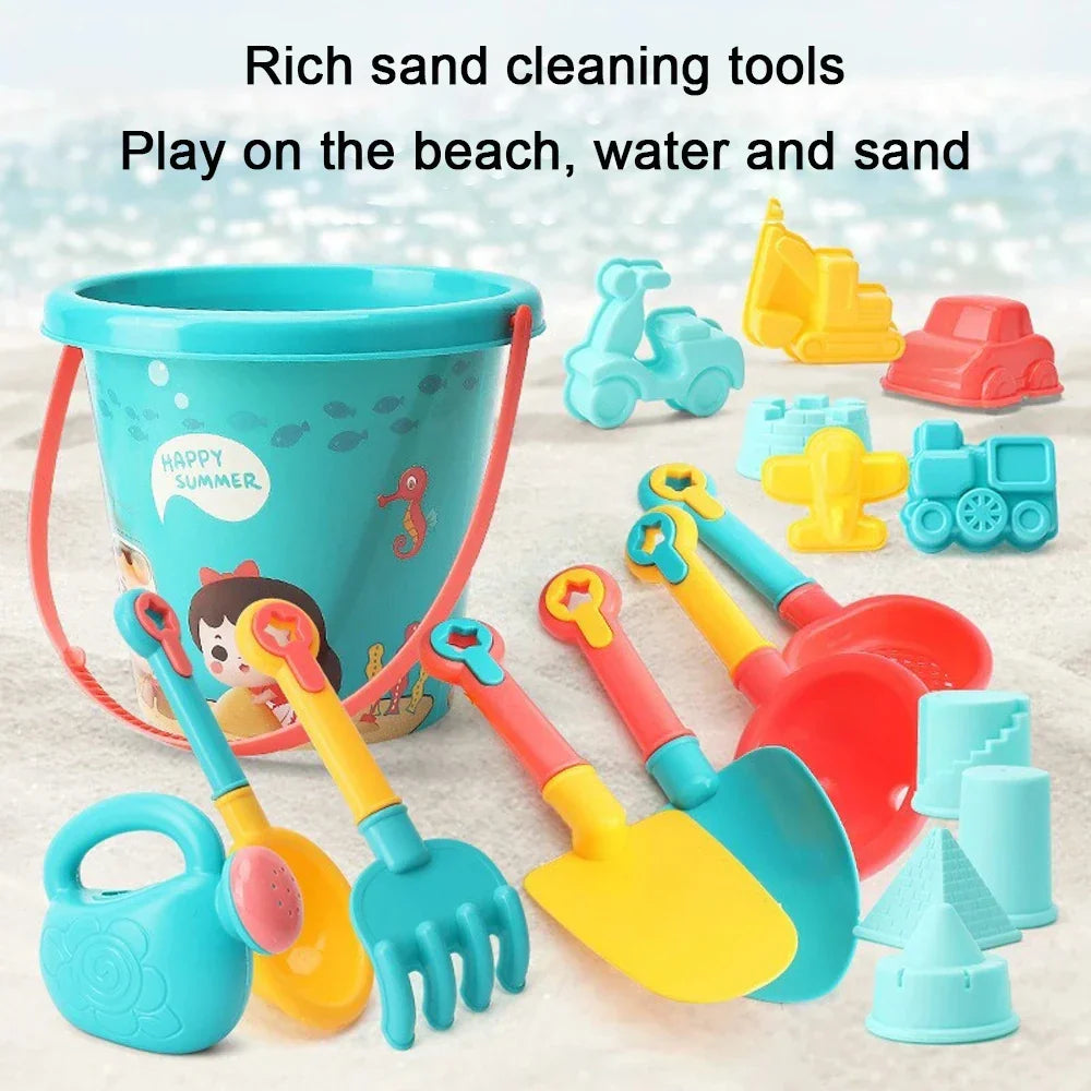 18PCS Summer Beach Toys Kids Sand Set Beach