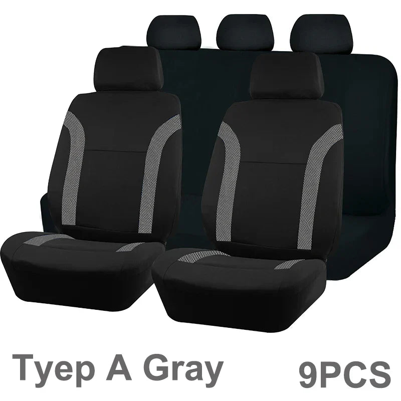 AUTO PLUS Sports Universal Polyester Car Seat Cover