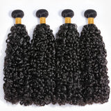 Brazilian 3B 3C Spirals Curly Bundles With Frontal