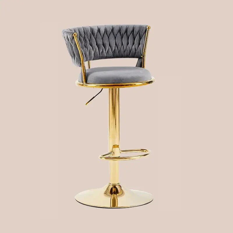Home Commercial Swivel Lifting High Bar Chair Nordic