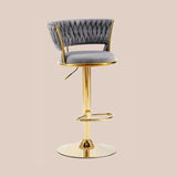 Home Commercial Swivel Lifting High Bar Chair Nordic