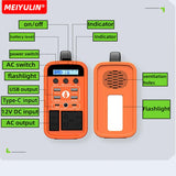 160Wh Portable Power Station 200W Emergency Outdoor External