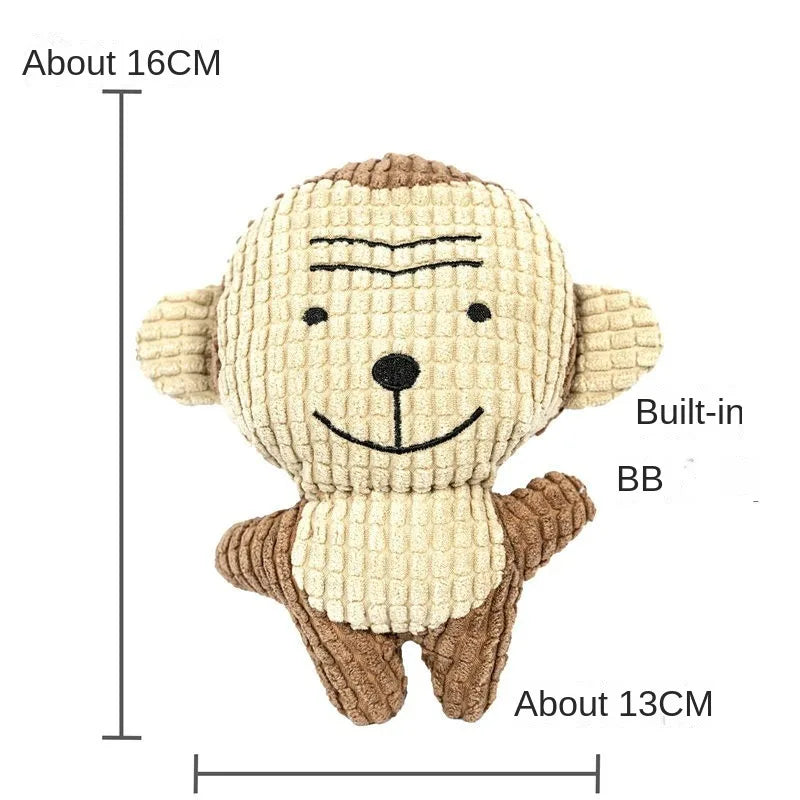 Plush Pet Dog Squeak Toys for Small Dogs