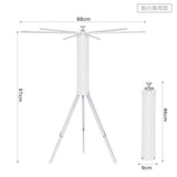 Umbrella Folding Clothes Drying Rack,Mini Telescopic Stand Coat