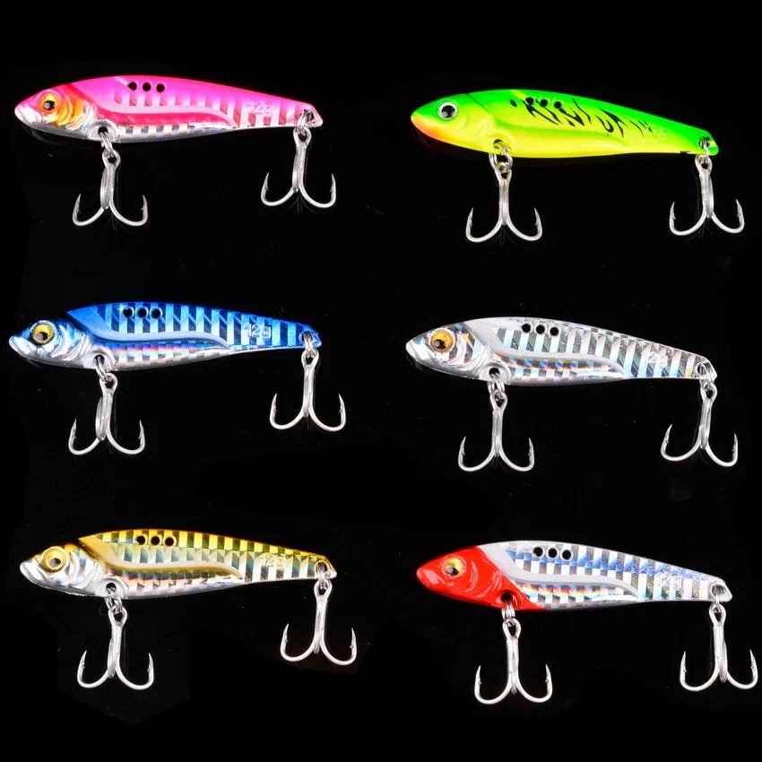 16 Pcs Metal VIB 7g-10g-15g Fishing Lure Set