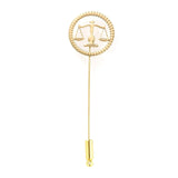Qi Qi Wu Libra Balance Advocate Lawyer Brooch