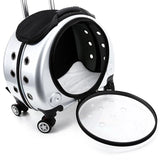 Small Transparent Pet Trolley Case Capsule Portable Dog
