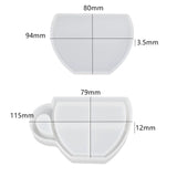 DIY Crystal Epoxy Resin Mold Quicksand Oiled Coffee