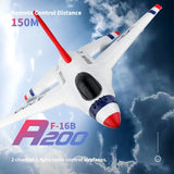 Wltoys XK A200 RC Airplane F-16B Drone 2.4G